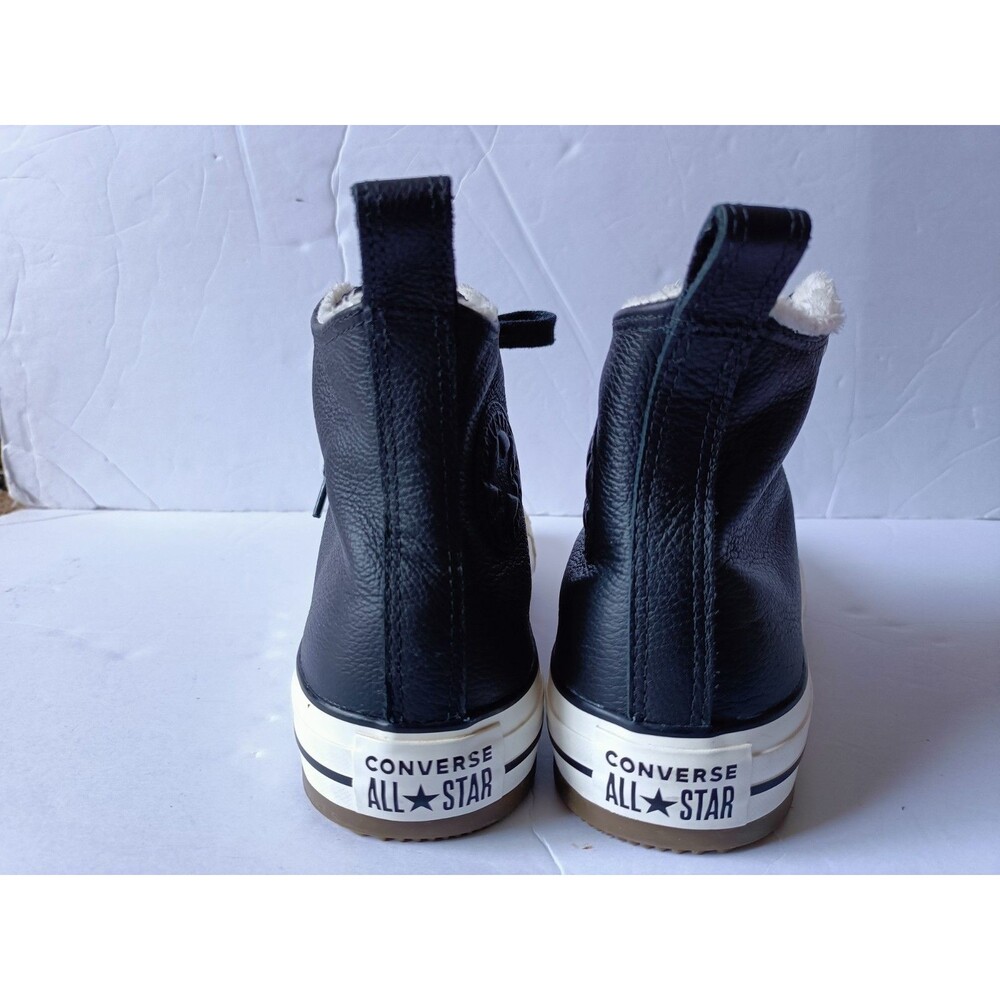 Converse CTAS Leather Faux Fur Hiker Boot Hi-Top Women's Shoes Size 9 - Picture 8 of 11